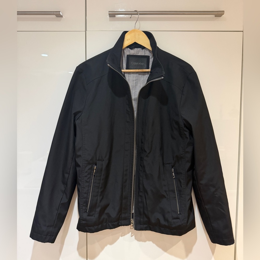 Calvin Klein Men's Black Lightweight Jacket